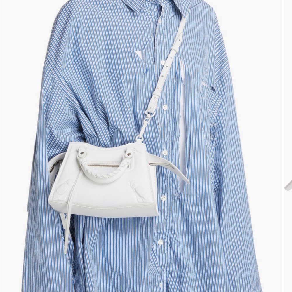 Balenciaga Mini Neo Classic City Cake Leather Top Handle Bag
